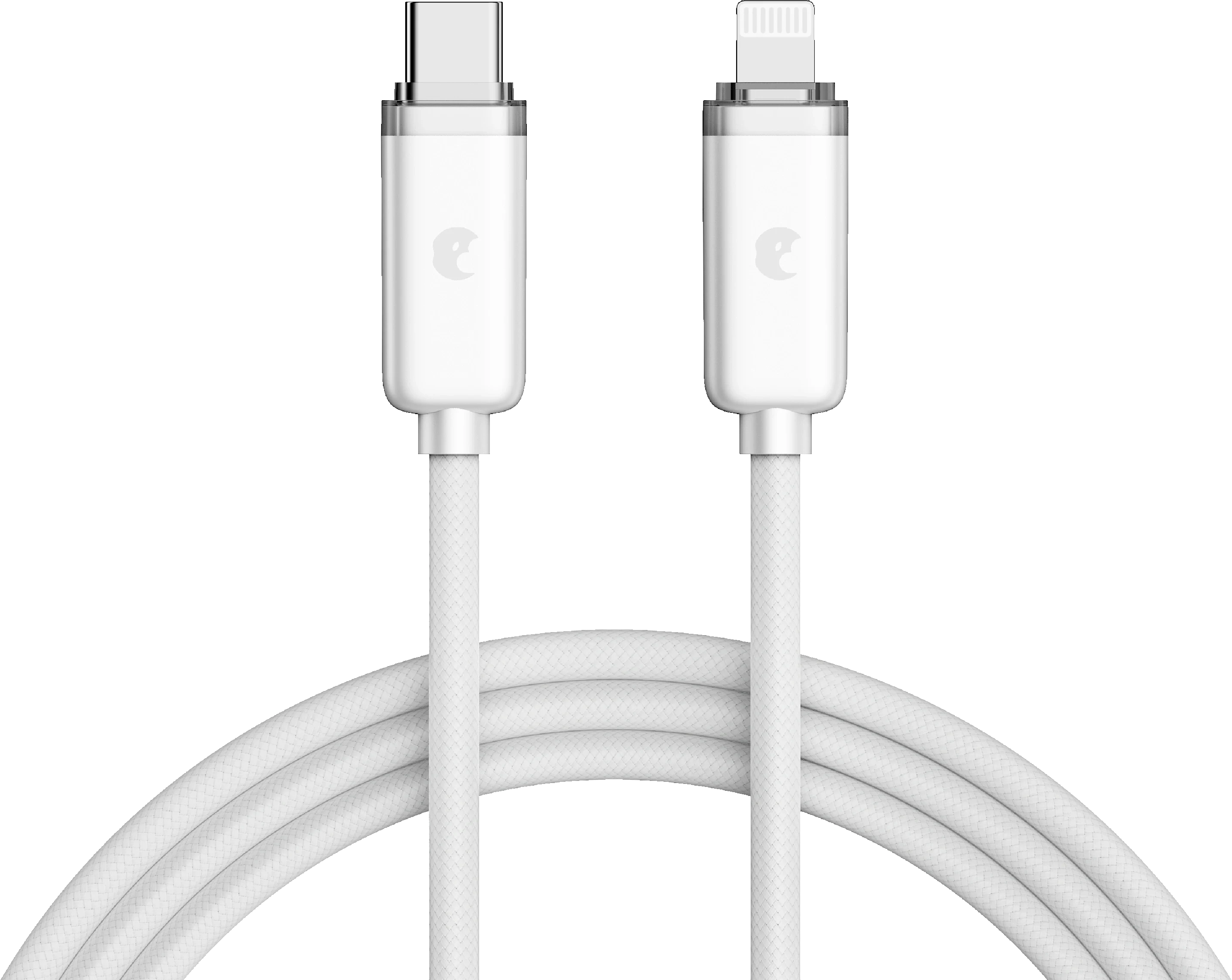MAIXI C3 月光银 USB-C to Lightning 圆线产品图