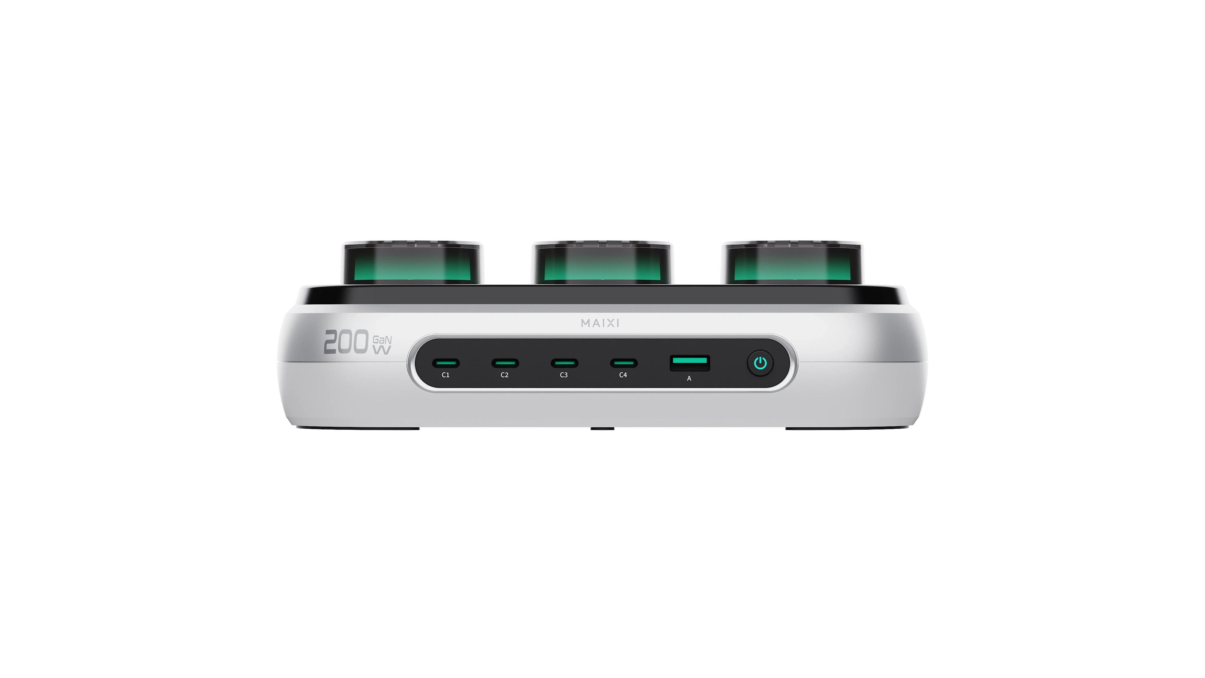 MAIXI U1-200W 桌面充电站三分之四产品图